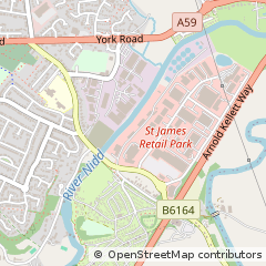 Map of Knaresborough, North Yorkshire