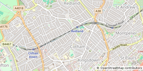 Map of Bristol