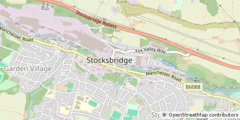 Map of Sheffield