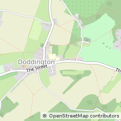 Map of Doddington, Kent