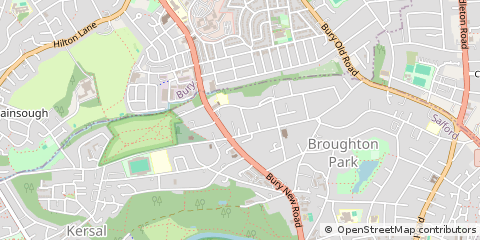 Map of Salford