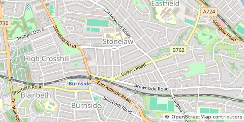 Map of Glasgow