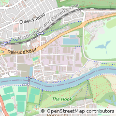 Map of Nottingham