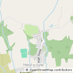 Map of Bridgend