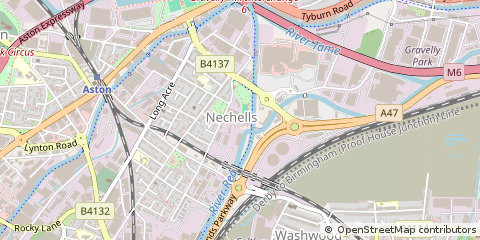 Map of Birmingham