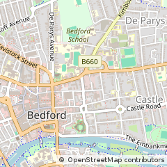 Map of Bedford