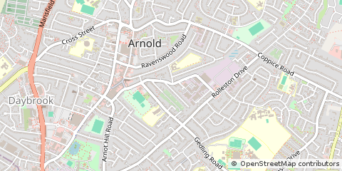 Map of Nottingham
