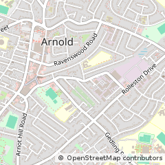 Map of Nottingham