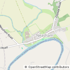 Map of Darlington, Durham