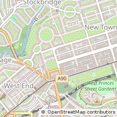 Map of Edinburgh
