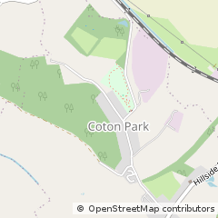 Map of Swadlincote, Derbyshire