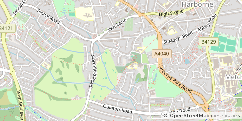 Map of Birmingham