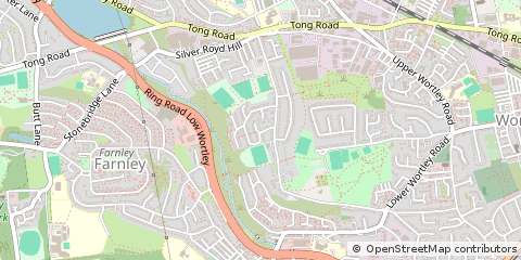 Map of Leeds