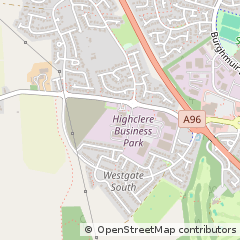 Map of Inverurie, Aberdeenshire