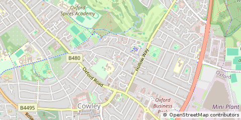 Map of Oxford