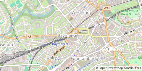 Map of Edinburgh