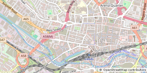 Map of Leeds