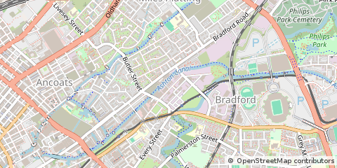 Map of Manchester