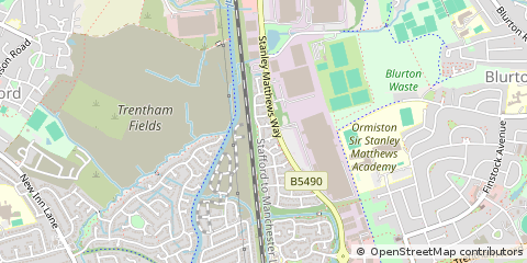 Map of Stoke-on-Trent