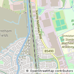 Map of Stoke-on-Trent