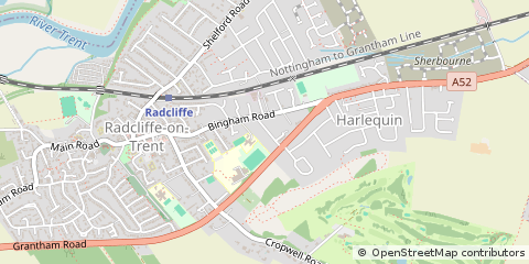 Map of Nottingham