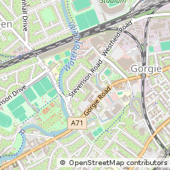 Map of Edinburgh, Midlothian