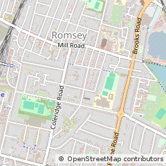 Map of Cambridge, Cambridgeshire