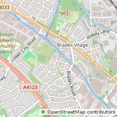 Map of Oldbury, West Midlands