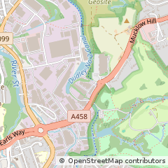 Map of Halesowen, West Midlands