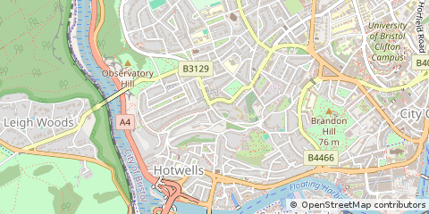 Map of Bristol