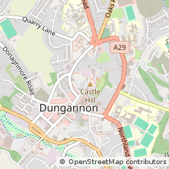 Map of Dungannon, Co. Tyrone