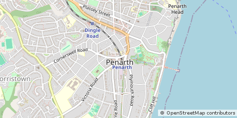 Map of Penarth