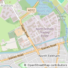Map of Feltham