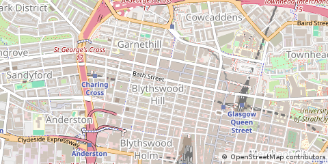 Map of Glasgow