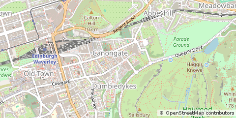 Map of Edinburgh