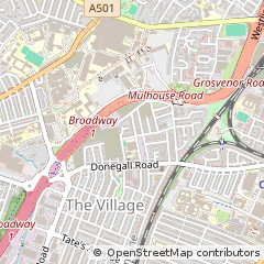 Map of Belfast