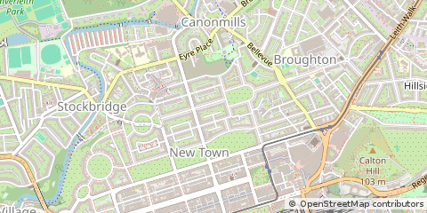 Map of Edinburgh