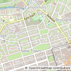 Map of Edinburgh