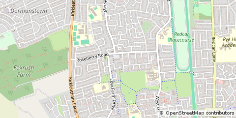 Map of Redcar