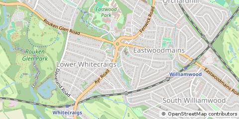 Map of Glasgow