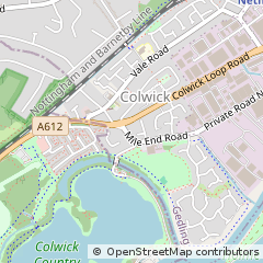 Map of Nottingham