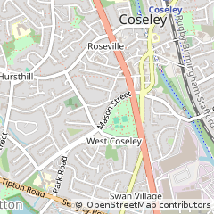 Map of Bilston