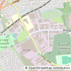 Map of Liverpool, Merseyside