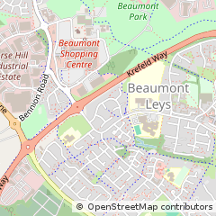 Map of Leicester