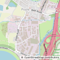 Map of Colnbrook, Berkshire