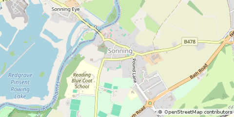 Map of Reading