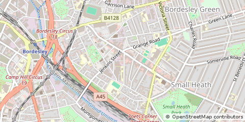Map of Birmingham
