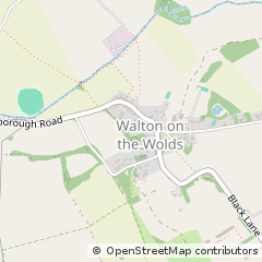 Map of Loughborough, Leicestershire