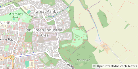 Map of Hertfordshire