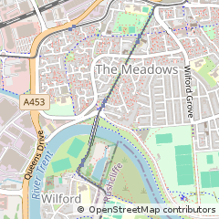 Map of Nottingham
